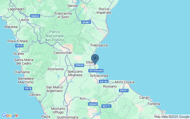 Kaart met locatie Provincial Museum